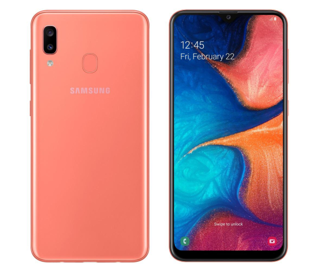 Samsung Galaxy A20e coral - 496064 - zdjęcie